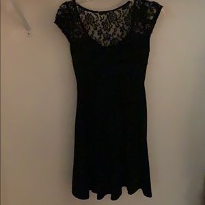 Black semi-formal dress